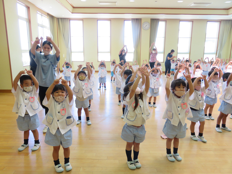 元気いっぱい頑張るぞ！！！ | 学校法人歩学園 認定こども園（幼保連携 